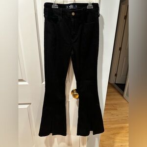 NWOT black Hollister flared jeans
